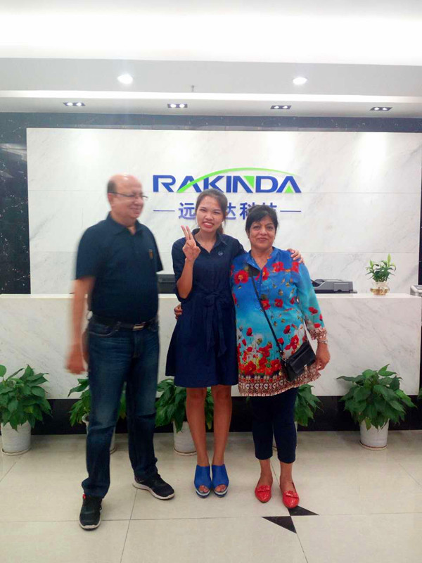 India customer Ahuja Tablet big project by using Rakinda readers
