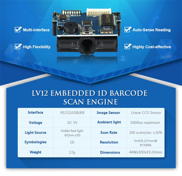 LV12 1D Scanner Moduli