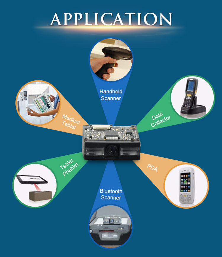 LV1000 1D Scanner Moduli Codabar Soma Swift