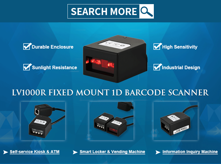 LV1000R 1D Scanner Moduli