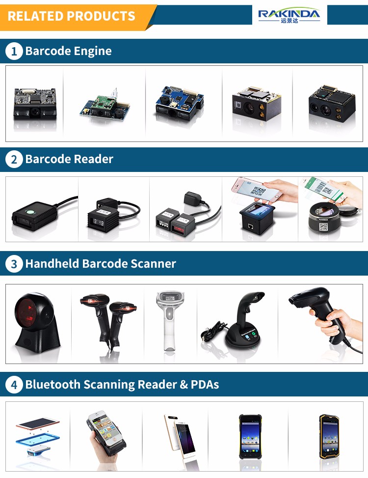 RK8120 Laser Barcode Scanner