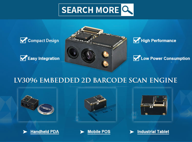 LV3096 2D Barcode Scanner Moduli