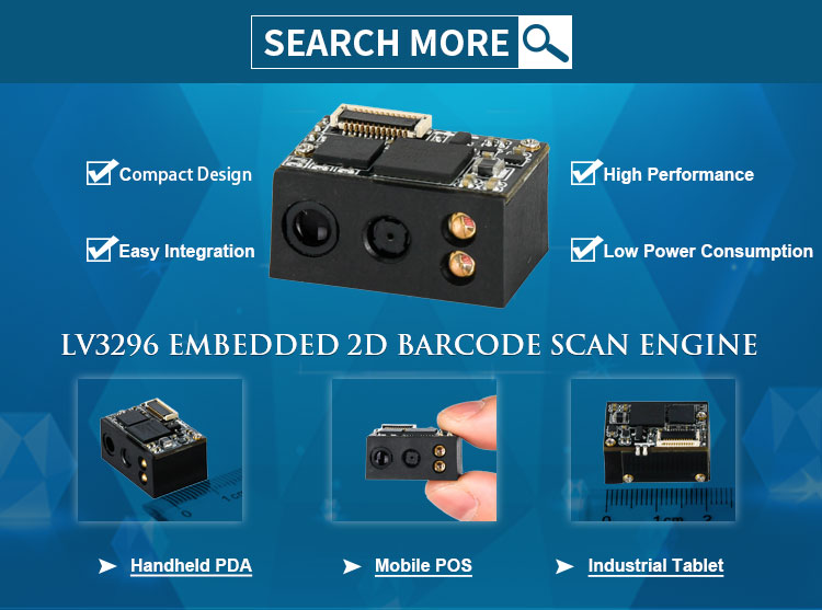 LV3296 2D Barcode Scanner Moduli