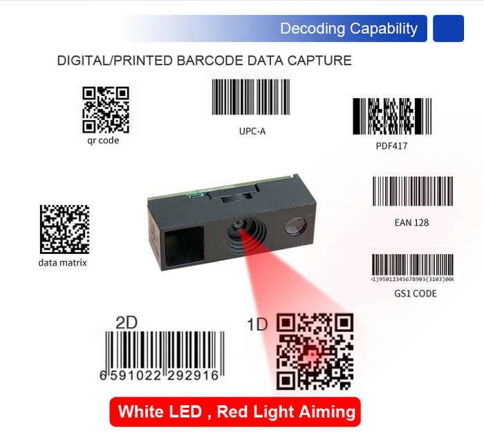 LV2097 Injini ya 2D Barcode Scan kwa Ubao