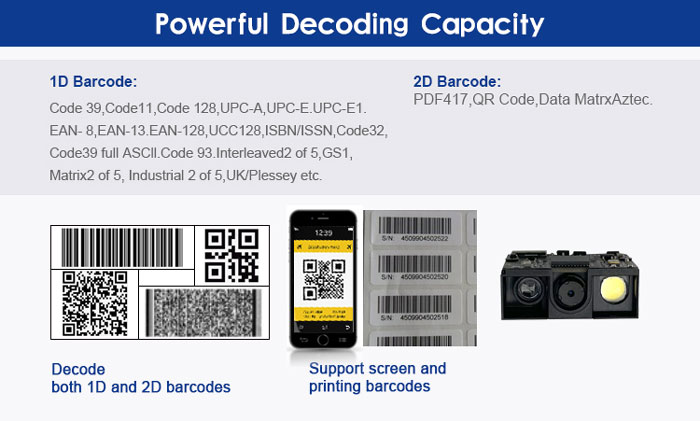 RD11P 2D Barcode Scanner Moduli