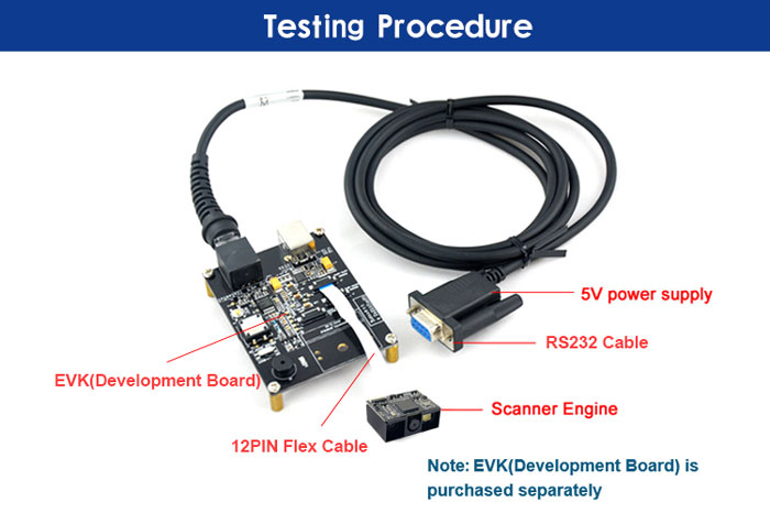 RD11P 2D Barcode Scanner Moduli