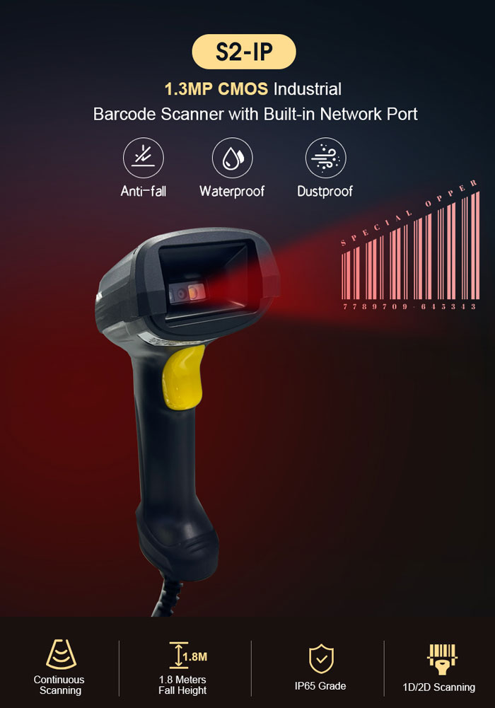 S2-IP Viwanda Wireless Scanner