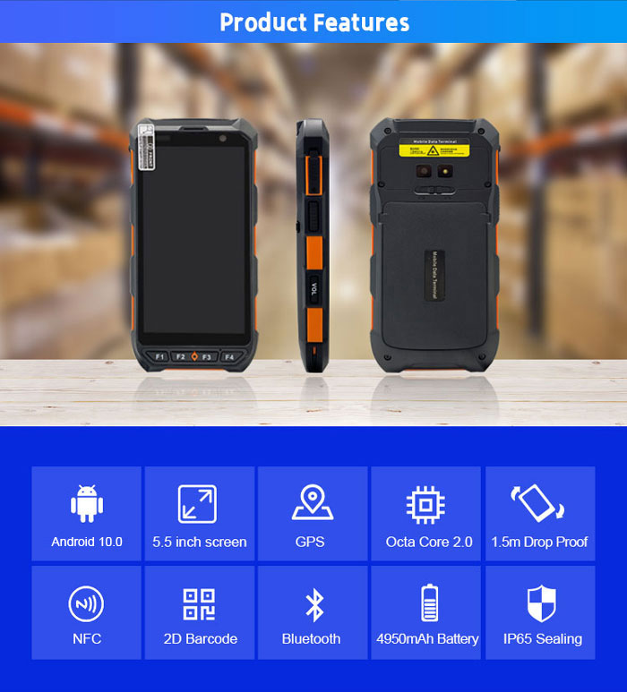 Rakinda S6 PDA Barcode Scanner