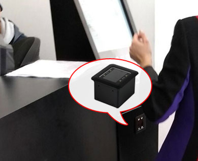 4500R Scanner Kiosk ya foleni